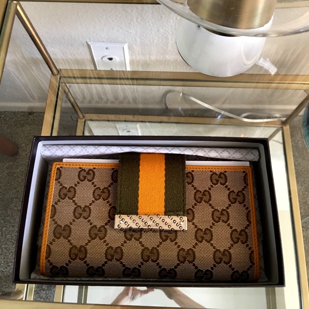 ***SOLD*** GUCCI Guccissima Continental Wallet
